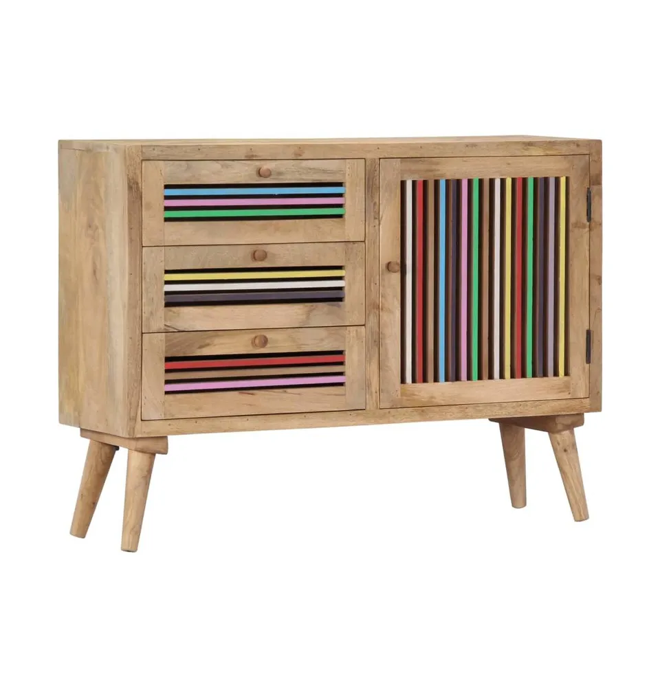 Sideboard 39.4"x11.8"x29.5" Solid Mango Wood