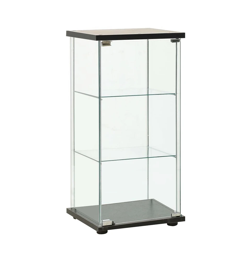 Storage Cabinet Tempered Glass