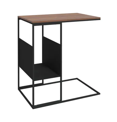 Side Table 21.7"x14.2"x23.4" Engineered Wood