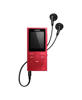 Sony Nw-E394 8GB Walkman Audio Player (Red)
