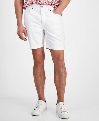 Sun + Stone Men's Regular-Fit Denim Shorts, Created for Macy's