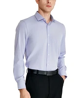 Tallia Men's Slim-Fit Solid Poplin Dress Shirt