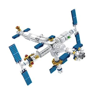 Contixo Aerospace Series Space Station Building Block Set - 573 Pcs