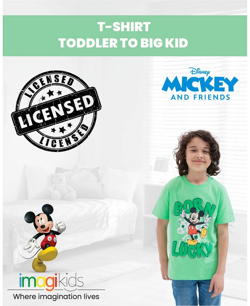 Disney Mickey Mouse July 4th Independence Day of Boys T-Shirt Usa Flag Sunglasses Toddler| Child