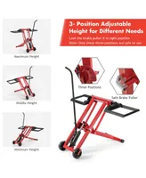 Hydraulic Lawnmower Lift Jack for Tractors and Zero Turn Riding Lawn Mowers