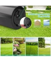 Lawn Roller with U-Shaped Handle for Garden Backyard