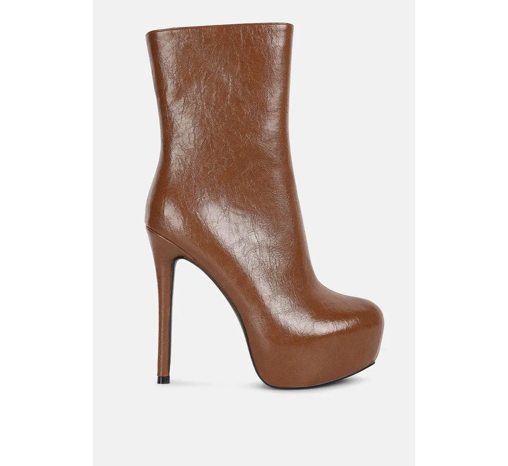 Marsha High Platform Stiletto Ankle Boots