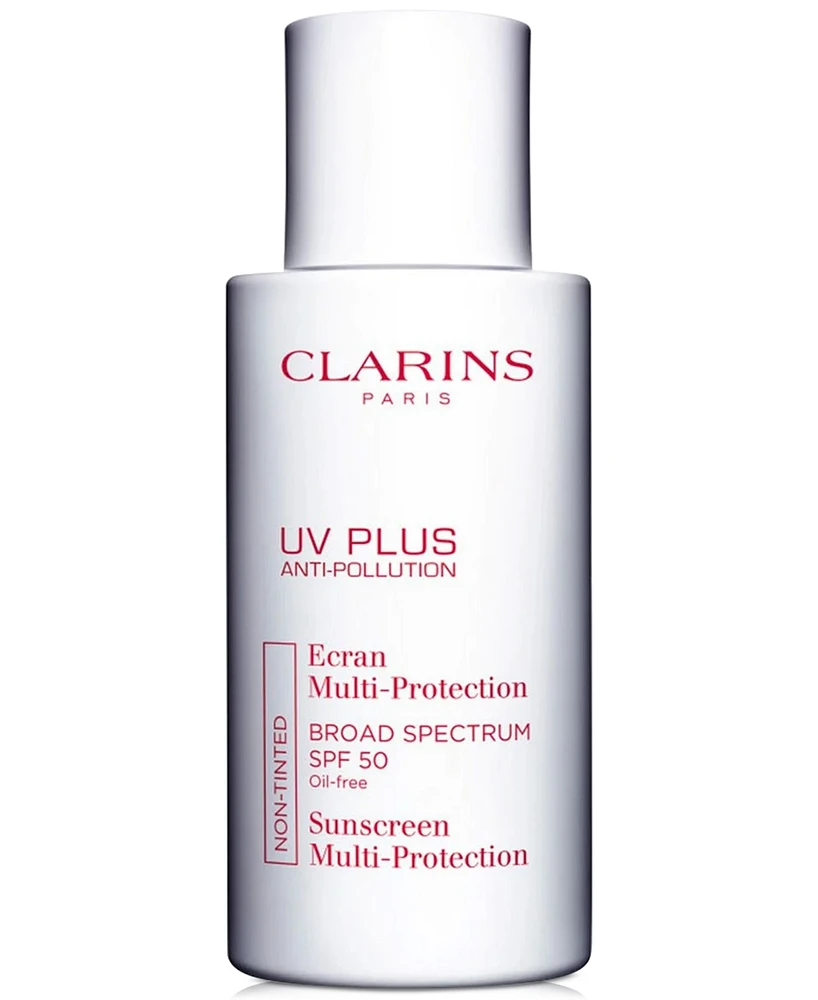 Clarins Uv Plus Anti-Pollution Antioxidant Face Sunscreen Spf 50, 1.7 oz.