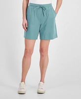 Style & Co Women's Mid Rise Sweatpant Shorts, Created for Macy's