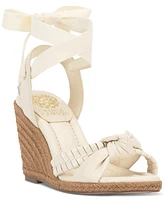 Vince Camuto Floriana Lace-Up Espadrille Wedge Sandals
