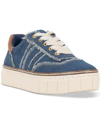 Vince Camuto Reilly Distressed Platform Sneakers