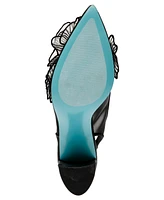 Betsey Johnson Women's Petra Flower Applique Slingback Pumps