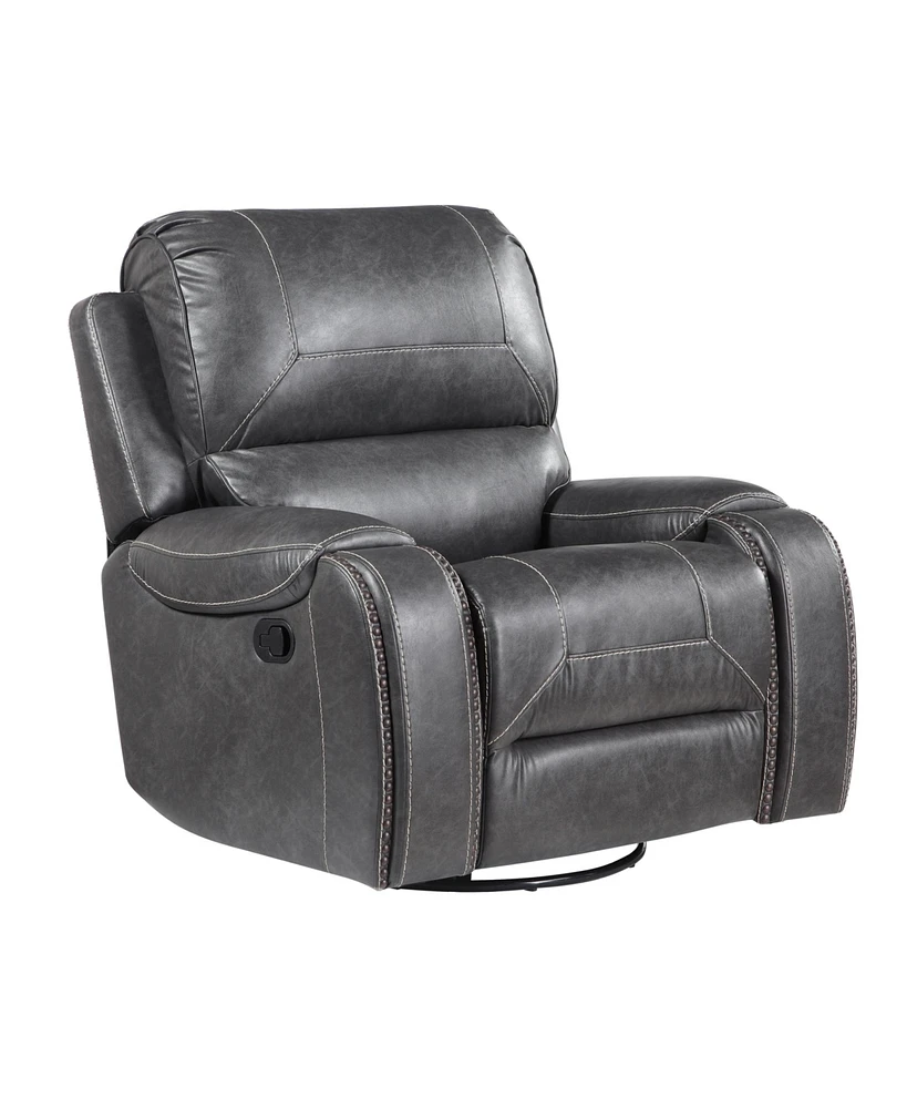 Keily Manual Swivel Glider Recliner Chair