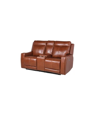 Natalia 73" Power Loveseat Console Recliner