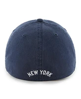 Men's '47 Brand Navy New York Yankees Cooperstown Collection Franchise Fitted Hat