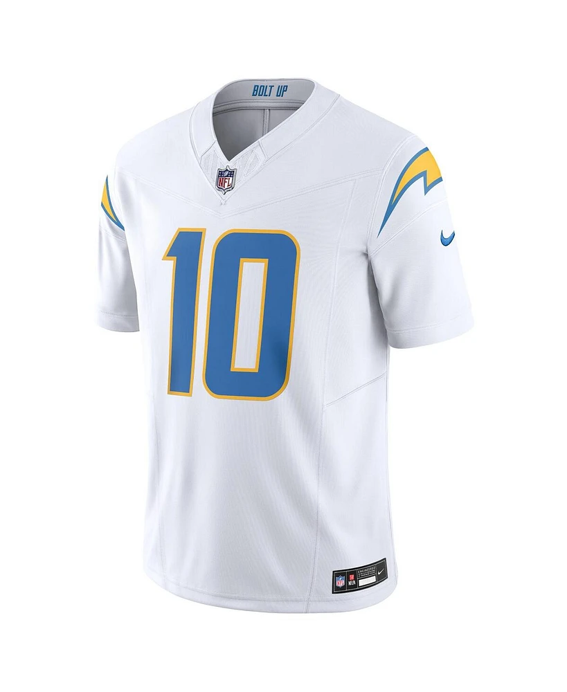 Men's Nike Justin Herbert White Los Angeles Chargers Vapor F.u.s.e. Limited Jersey