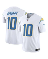 Men's Nike Justin Herbert White Los Angeles Chargers Vapor F.u.s.e. Limited Jersey