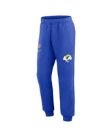 Men's Nike Royal Los Angeles Rams 2023 Sideline Club Jogger Pants