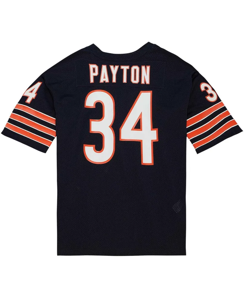 Men's Mitchell & Ness Walter Payton Navy Chicago Bears Authentic Throwback Retired Player Jersey