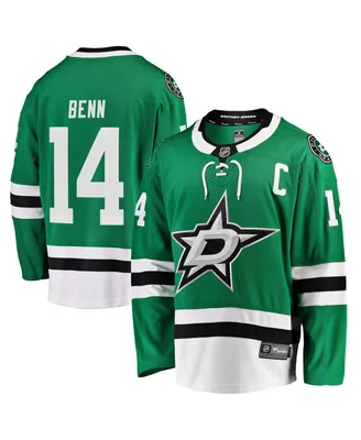 Men's Fanatics Jamie Benn Green Dallas Stars Breakaway Player Jersey