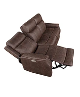 Valencia 84" Dual Power Reclining Sofa