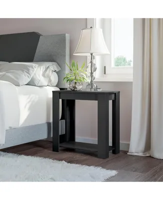 Boyd Sleep 24" Medium Density Fiberboard Brisbane Open Storage Nightstand