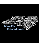 Girl's Word Art T-shirt - North Carolina