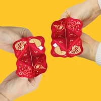 Lunar New Year - Cootie Catcher Game - Fortune Tellers - Set of 12 - Assorted Pre