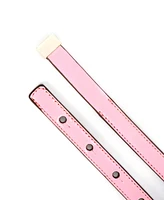 kate spade new york Women's 12mm Patent Shoestring Bow Belt