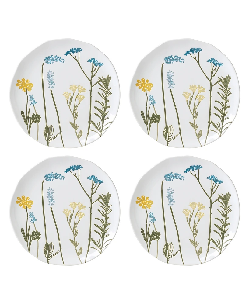 Lenox Wildflowers Accent Plates, Set of 4