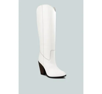 Great-storm Womens Suede Leather Calf Boots