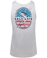 Salt Life Men's Salty N Proud Graphic Sleeveless Tank