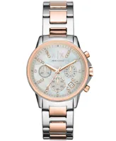 A|X Armani Exchange Women's Chronograph Two-Tone Stainless Steel Watch 36mm - Two