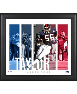 Lawrence Taylor New York Giants Framed 15" x 17" Player Panel Collage
