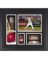 Adam Wainwright St. Louis Cardinals Framed 15" x 17" Player Collage with a Piece of Game-Used Ball