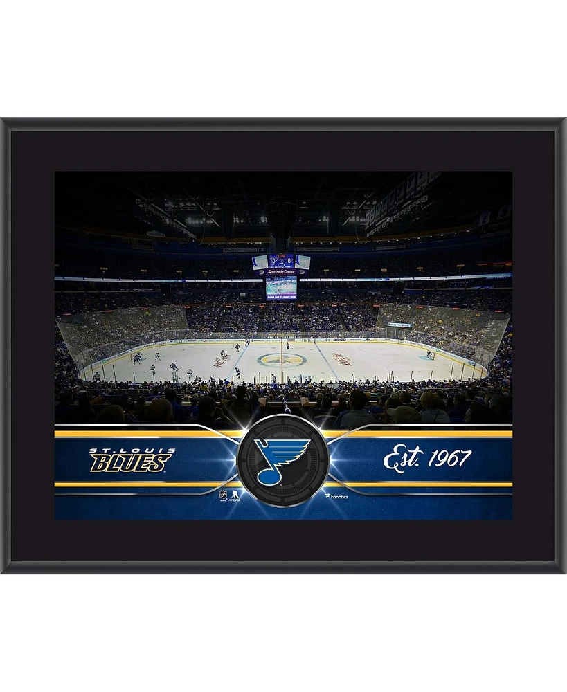 St. Louis Blues 10.5" x 13" Sublimated Team Plaque