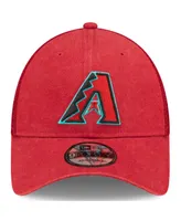 Men's New Era Red Arizona Diamondbacks Trucker 9FORTY Adjustable Hat