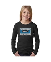 Girl's Word Art Long Sleeve - 80s One Hit Wonders