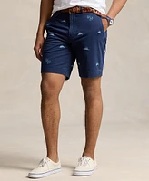 Polo Ralph Lauren Men's 9-Inch Stretch Classic Fit Marlin Shorts