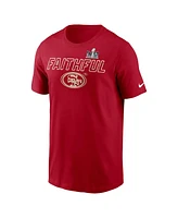 Men's Nike Scarlet San Francisco 49ers Super Bowl Lviii Local T-shirt