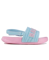 Nautica Toddler and Little Girls Loch Pool Slip On Slides