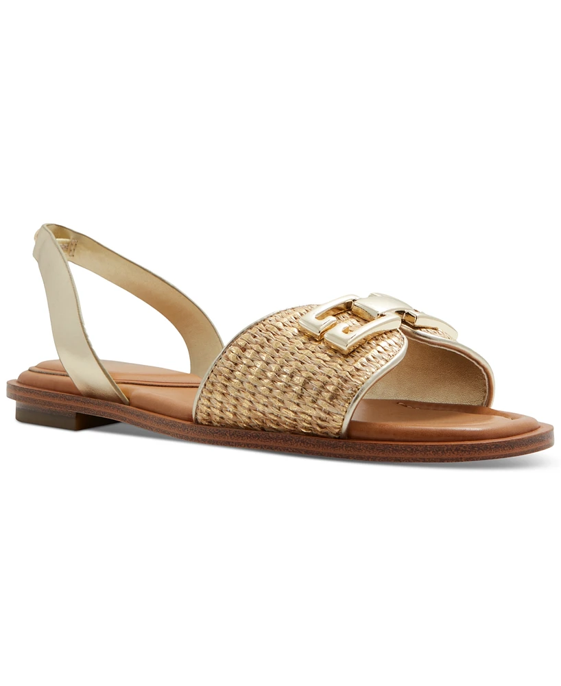 Aldo Women's Agreinwan Slingback Buckle Flat Sandals