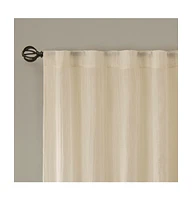 Madison Park Harper Solid Crushed Curtain Panel Pair