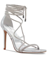 Aldo Women's Marly Rhinestone Embellished Ankle-Tie Dress Sandals