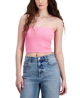 Hippie Rose Juniors' Seamless Cropped Tube Top