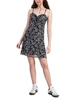 Hippie Rose Juniors' Mesh Mini Dress