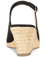Style & Co Women's Darlitaa Peep Toe Slingback Wedge Pumps, Created for Macy's
