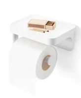 Umbra Flex Adhesive Toilet Paper Holder Shelf