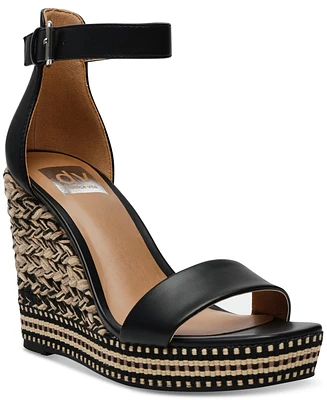 Dv Dolce Vita Women's Hagar Woven Platform Wedge Sandals