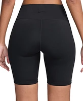 Nike Women's One High-Waisted Side-Pocket Bike Shorts